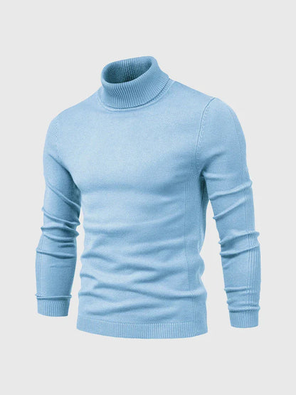 Eleganter Rollkragenpullover Feinstrick Qualität