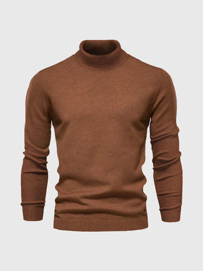 Eleganter Rollkragenpullover Feinstrick Qualität