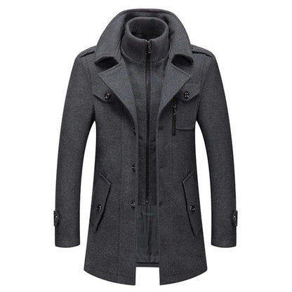 Stilvoller Zweiteiler Mantel Damen