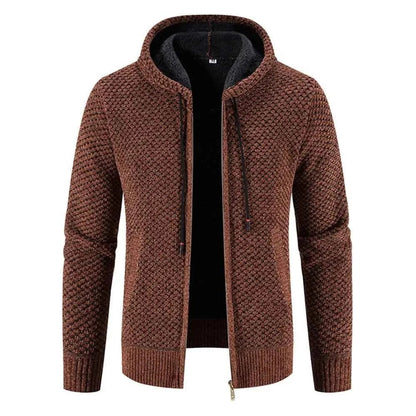 Herren Hoodie Sportlich Grau
