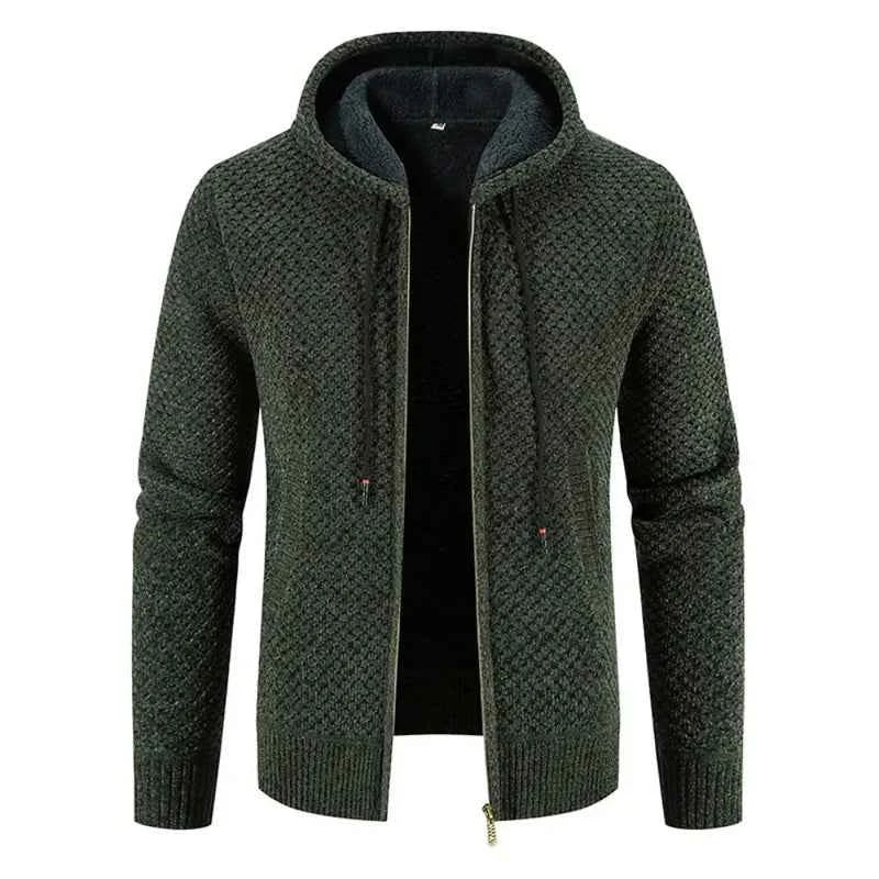Herren Hoodie Sportlich Grau