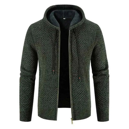 Herren Hoodie Sportlich Grau