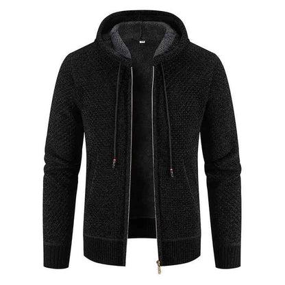 Herren Hoodie Sportlich Grau
