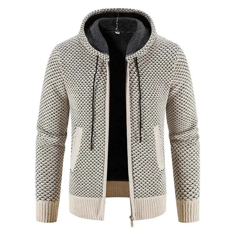 Herren Hoodie Sportlich Grau - IdealeKleiden