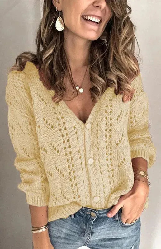 Damenschal Strickjacke Moderne Frauenpullover
