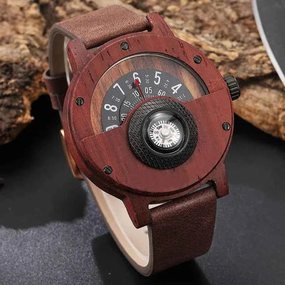 Holz Armbanduhr Elegant Männer