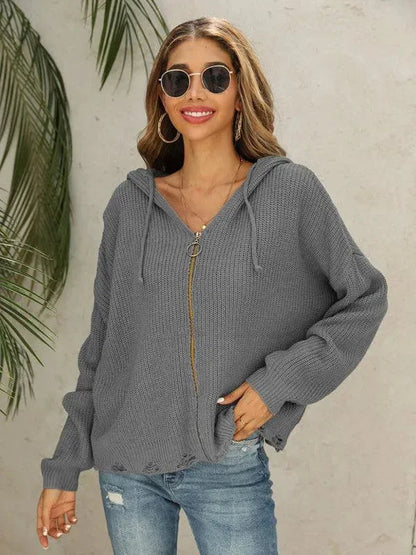 Frauen Strickpullover Warm Bequem