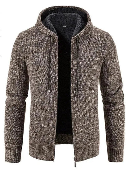 Herren Strickjacke Pullover Modern Zipper