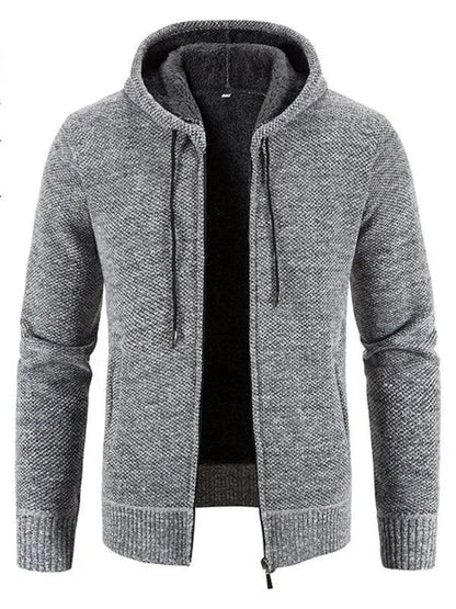 Herren Strickjacke Pullover Modern Zipper