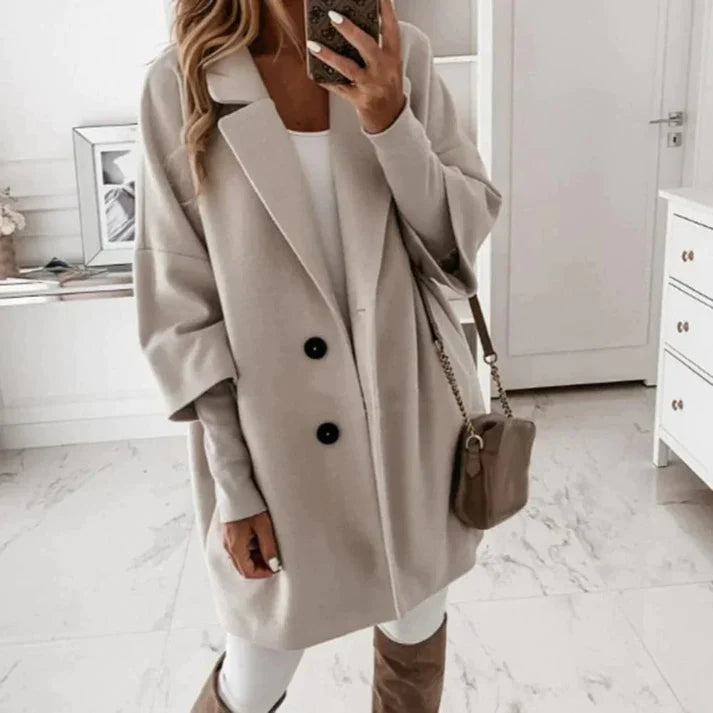 Delphine Wintermantel Damen Warm Elegant