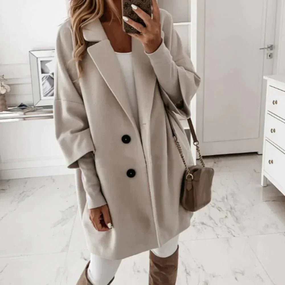 Stylischer Wintermantel Damen Warm und Elegant