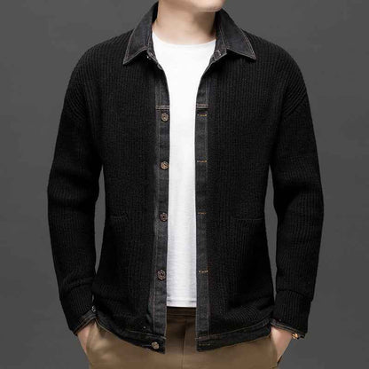 Herren Strickjacke Warm Modern