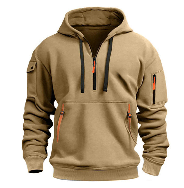 Modischer Herren Pullover Kapuze Style