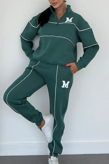 Bequeme Sportbekleidung Freizeitanzug Frauen