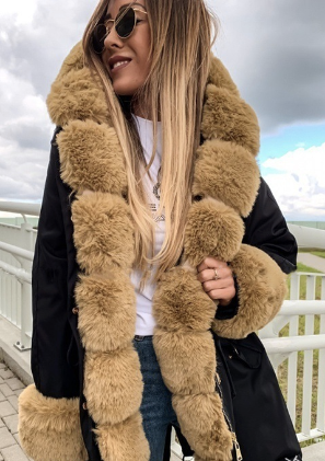 Elegante Damen Winterjacke
