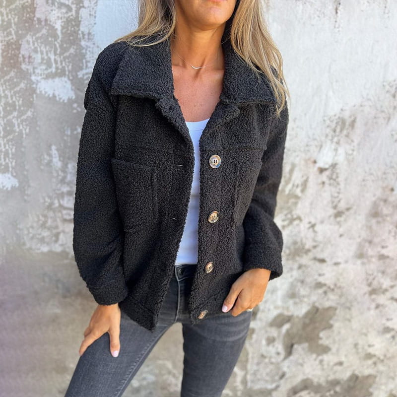 Herbstjacke Damen Stilvoll Leder - IdealeKleiden