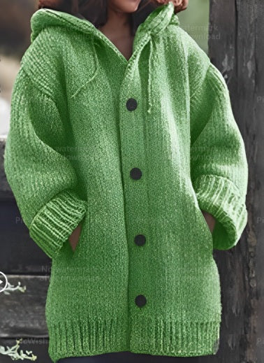 Lange Winterjacke Mit Kapuze