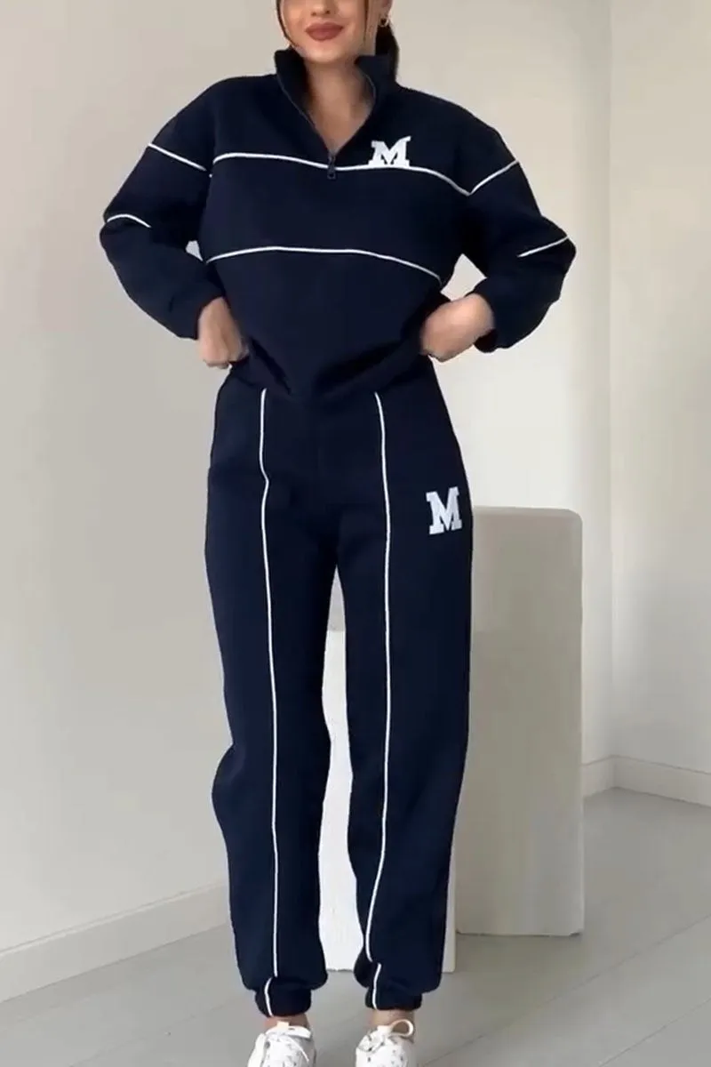 Bequeme Sportbekleidung Freizeitanzug Frauen