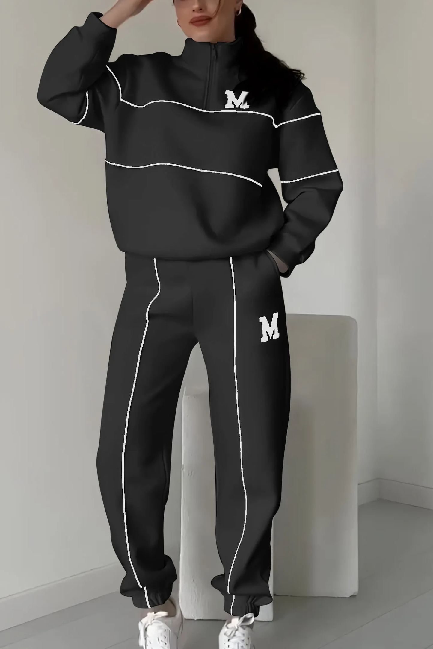 Bequeme Sportbekleidung Freizeitanzug Frauen
