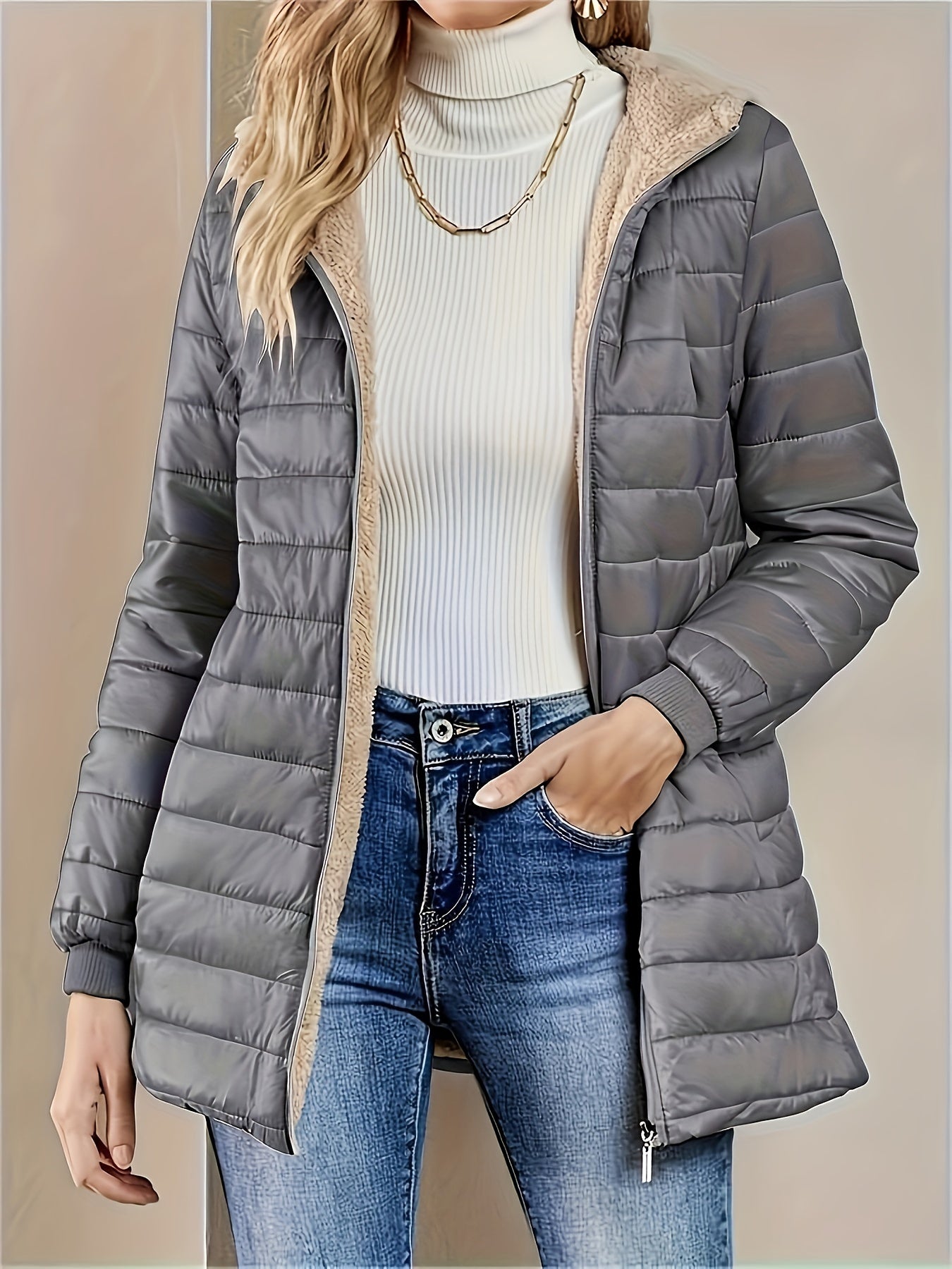 Warme Winterjacke Damen Ultrakomfortabel & Stylisch - IdealeKleiden