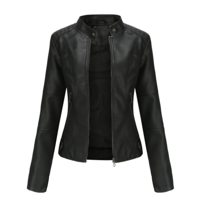 Klassische Lederjacke Echtes Leder Stilvoll Zeitlos - IdealeKleiden