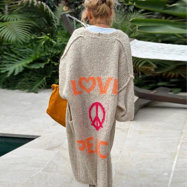 Ibiza Strickjacke Chic Relaxed