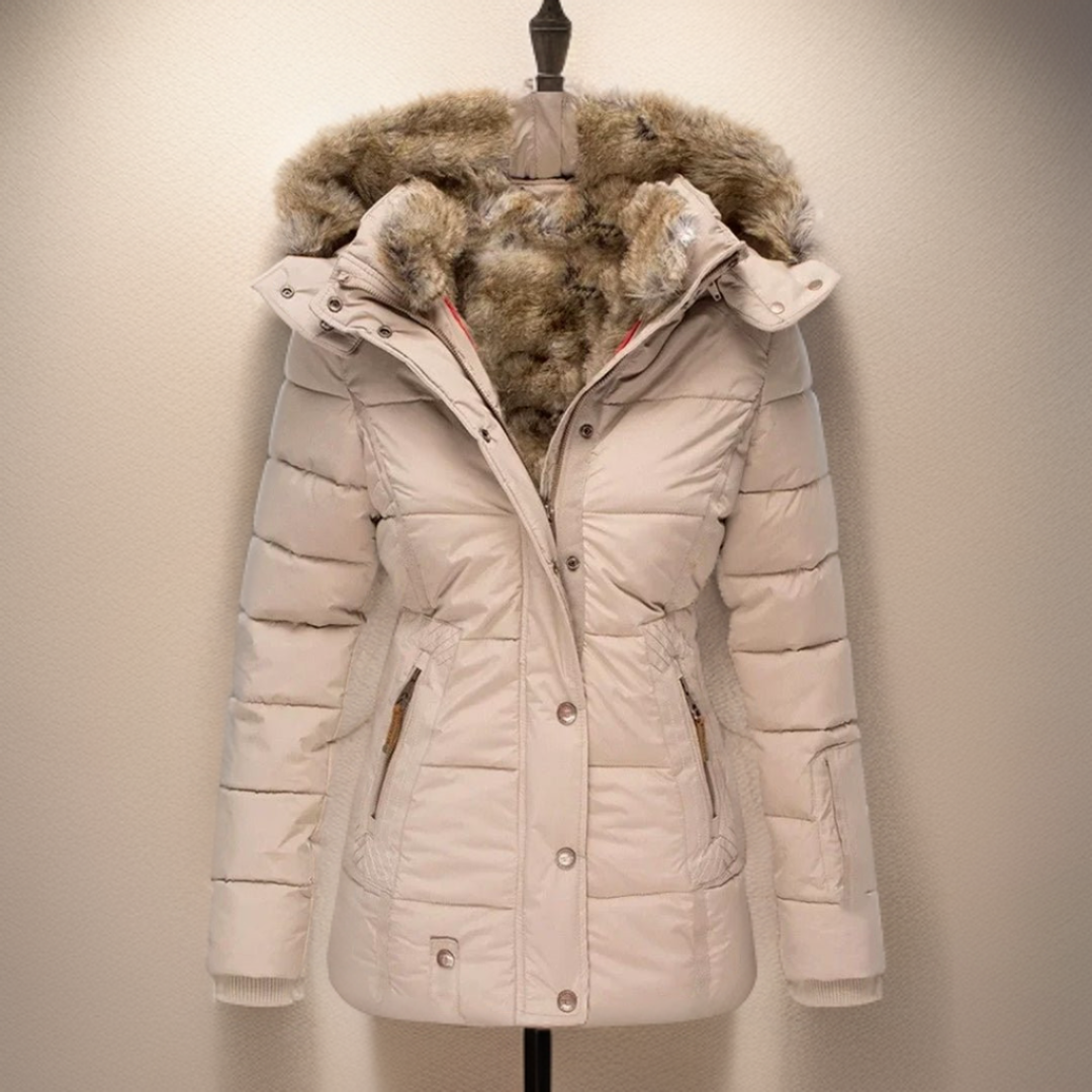 Damen Wintermantel Warm Bequem Elegant