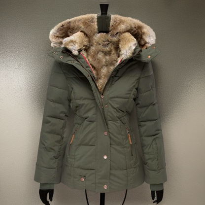 Damen Wintermantel Warm Bequem Elegant