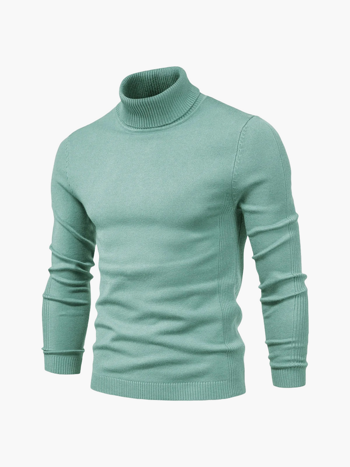 Elegante Rollkragenpullover Damen Business Modern
