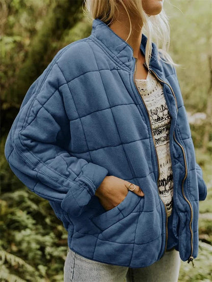 Gestepptes Outdoor-Jacket Leicht Atmungsaktiv