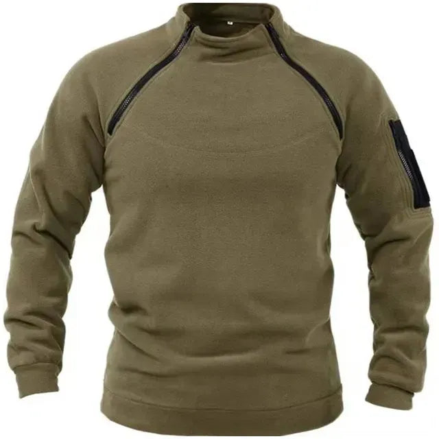 Kuschel Kleid Fleece Bequem Hoher Kragen