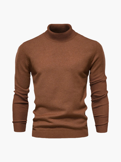 Elegante Rollkragenpullover Damen Business Modern