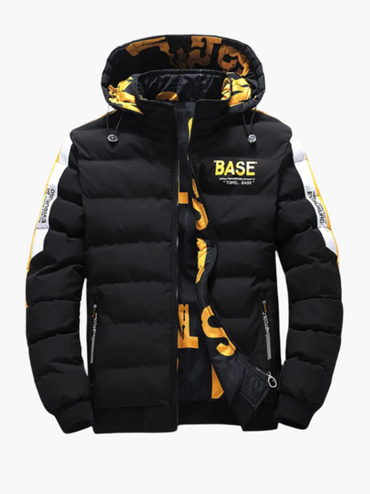 Warme Winterjacke Damen Hüftlang Kapuze