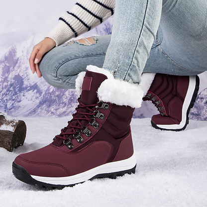 Warme Winterstiefel Fleecegefüttert Wasserabweisend