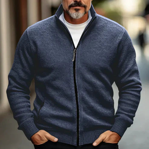 Herren Cardigan Warm Mit Seitentaschen