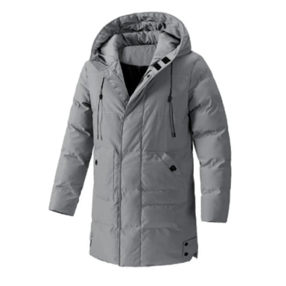 Wasserabweisende Winterjacke Kapuze Mittellang - IdealeKleiden