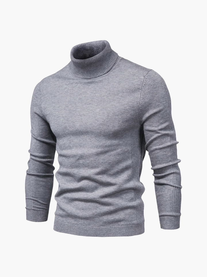 Elegante Rollkragenpullover Damen Business Modern
