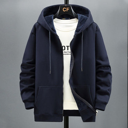 Kapuzenpullover Fleece Soft Reißverschluss