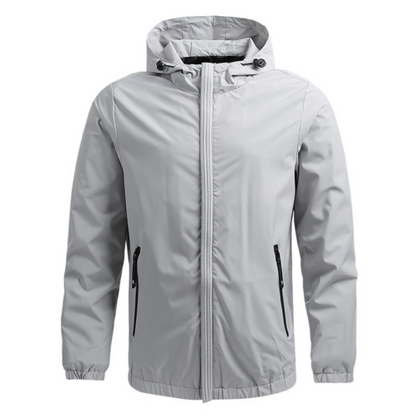 Praktisches Outdoor-Kleid Mit Kapuze
