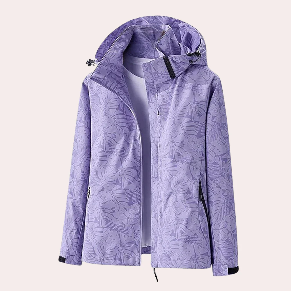 Leichtgewicht Jacke Sportlich Passform Reißverschluss Taschen