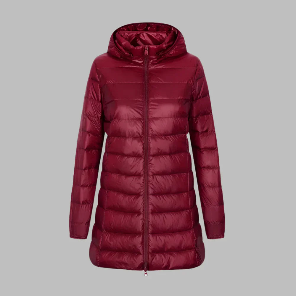Wasserabweisende Steppjacke Mit Kapuze Kurz
