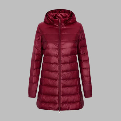 Wasserabweisende Steppjacke Mit Kapuze Kurz