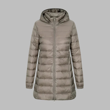 Wasserabweisende Steppjacke Mit Kapuze Kurz