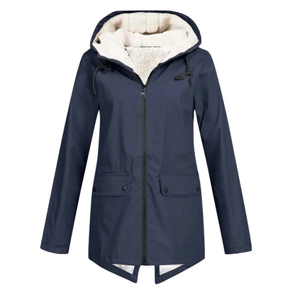 Wasserdichte Damenmantel Trenchcoat Elegant