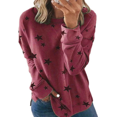 Bequemes Sweatshirt Langarm Casual