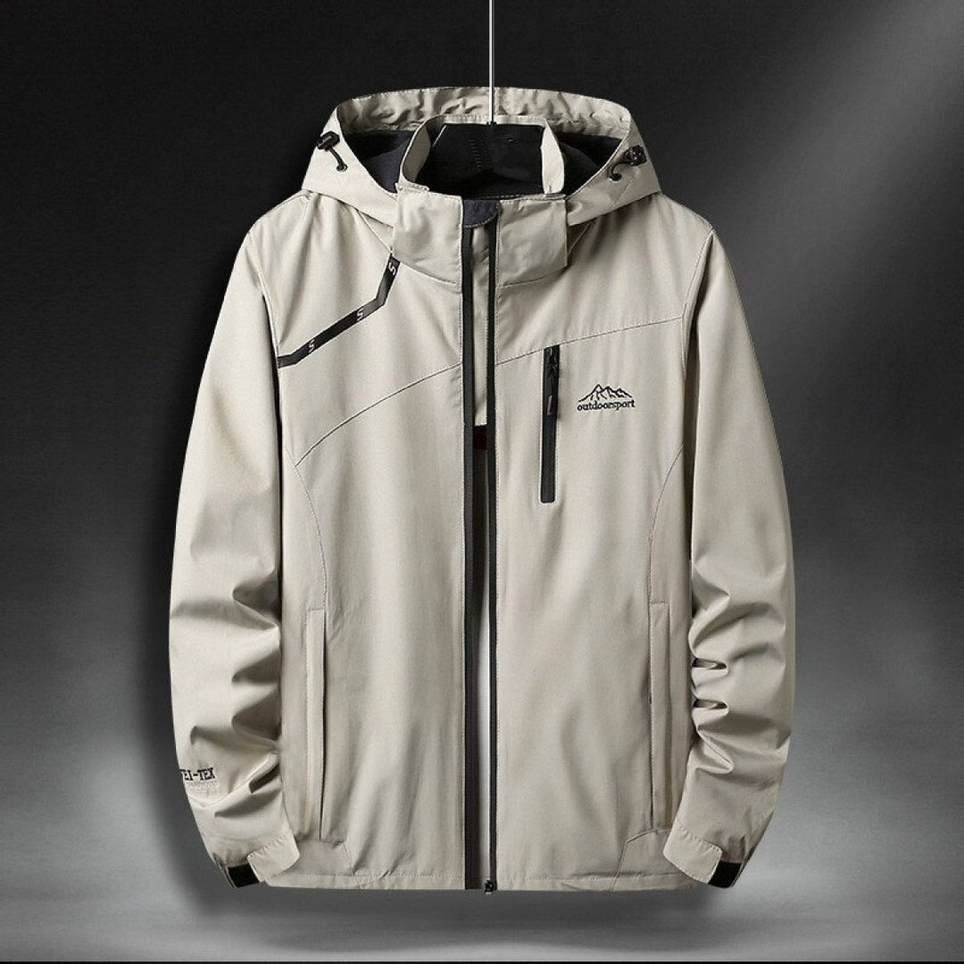 Herren Outdoor-Jacke Kapuze Sportlich