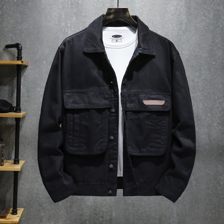 Herren Outdoor-Jacke Utility-Style Große Taschen