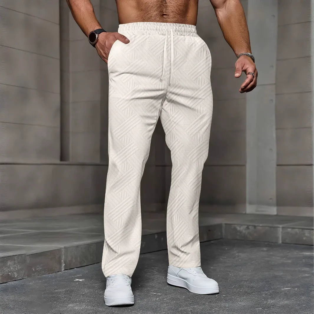 Herren Pullover Relaxed Fit Strick Optical Qualität