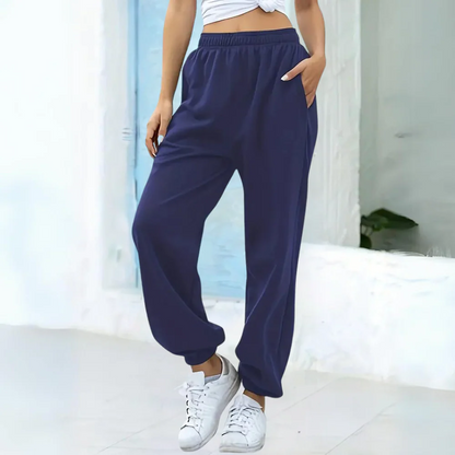 Bequeme Damen Jogger mit Elastischem Bund