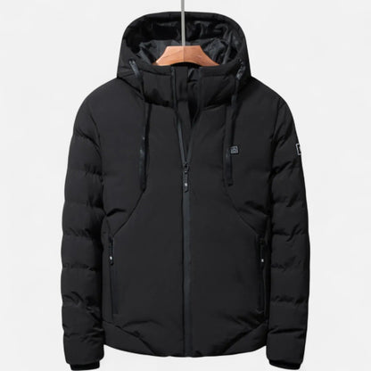 Herren Winterjacke Robust Mit Kapuze